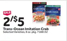 Stop&Shop Trans-Ocean Imitation Crab offer