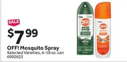 Stop&Shop OFF! Mosquito Spray offer