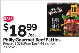 Stop&Shop Philly Gourmet Beef Patties offer