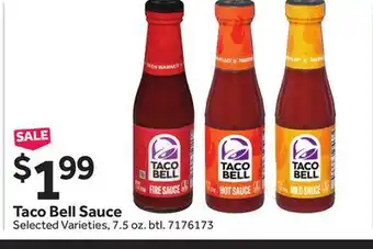 Stop&Shop Taco Bell Sauce offer