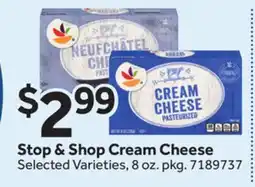 Stop&Shop Stop & Shop Cream Cheese offer