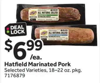 Stop&Shop Hatfield Marinated Pork offer
