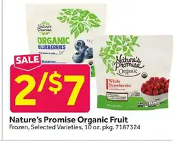 Stop&Shop Nature's Promise Organic Fruit offer
