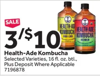 Stop&Shop Health-Ade Kombucha offer