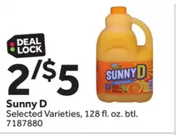 Stop&Shop Sunny D offer