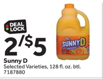 Stop&Shop Sunny D offer