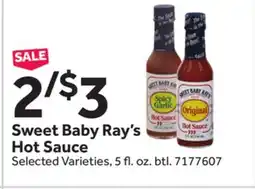 Stop&Shop Sweet Baby Ray's Hot Sauce offer