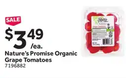 Stop&Shop Nature's Promise Organic Grape Tomatoes offer