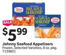 Stop&Shop Johnny Seafood Appetizers offer