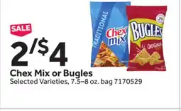 Stop&Shop Chex Mix or Bugles offer
