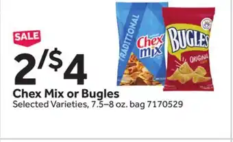 Stop&Shop Chex Mix or Bugles offer