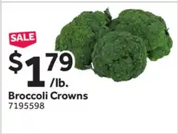 Stop&Shop Broccoli Crowns offer