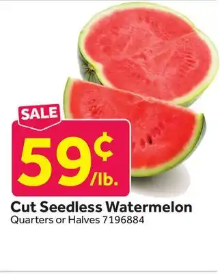 Stop&Shop Cut Seedless Watermelon offer