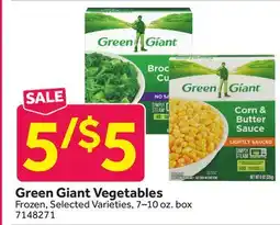 Stop&Shop Green Giant Vegetables offer