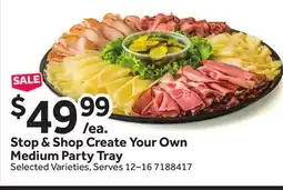 Stop&Shop Stop & Shop Medium Party Tray offer