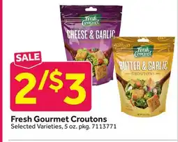 Stop&Shop Fresh Gourmet Croutons offer