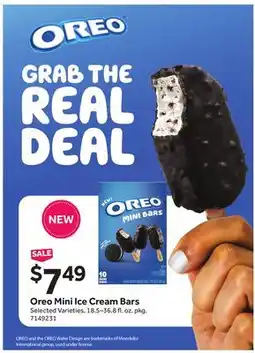 Stop&Shop Oreo Mini Ice Cream Bars offer