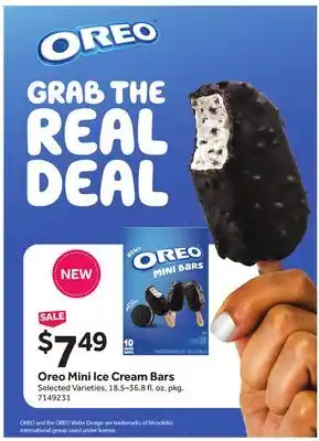 Stop&Shop Oreo Mini Ice Cream Bars offer
