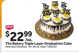 Stop&Shop The Bakery Triple Layer Graduation Cake offer