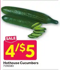 Stop&Shop Hothouse Cucumbers offer