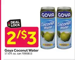 Stop&Shop Goya Coconut Water offer