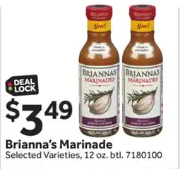 Stop&Shop Brianna's Marinade offer
