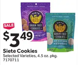 Stop&Shop Siete Cookies offer