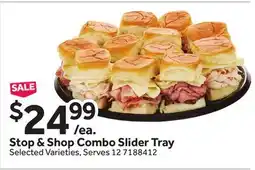 Stop&Shop Stop & Shop Combo Slider Tray offer
