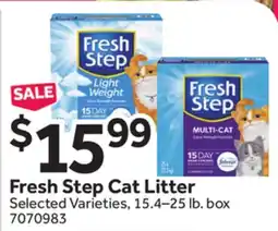Stop&Shop Fresh Step Cat Litter offer