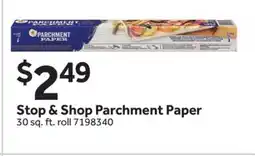 Stop&Shop Stop & Shop Parchment Paper offer