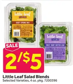 Stop&Shop Little Leaf Salad Blends offer
