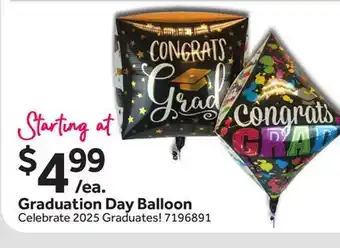 Stop&Shop Graduation Day Balloon offer