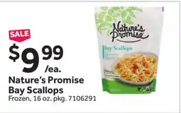 Stop&Shop Nature's Promise Bay Scallops offer
