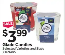 Stop&Shop Glade Candles offer