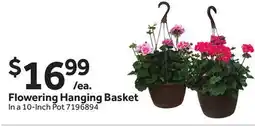 Stop&Shop Flowering Hanging Basket offer