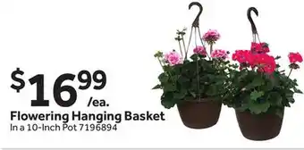 Stop&Shop Flowering Hanging Basket offer