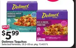 Stop&Shop Delimex Taquitos offer