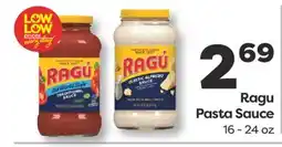 Weis Markets Ragu Pasta Sauce offer