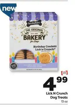 Weis Markets Lick N Crunch Dog Treats offer