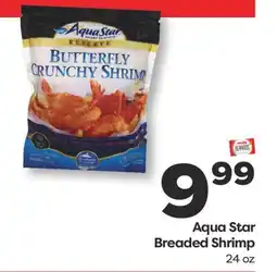 Weis Markets Aqua Star Breaded Shrimp offer