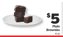 Weis Markets Plain Brownies offer