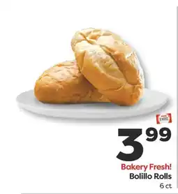 Weis Markets Bolillo Rolls offer