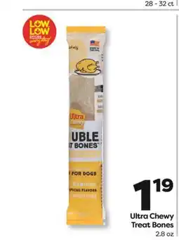 Weis Markets Ultra Chewy Treat Bones offer