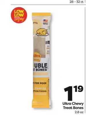 Weis Markets Ultra Chewy Treat Bones offer