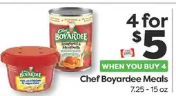 Weis Markets Chef Boyardee Meals offer