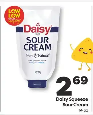 Weis Markets Daisy Squeeze Sour Cream offer