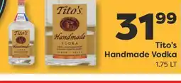 Weis Markets Tito's Handmade Vodka offer