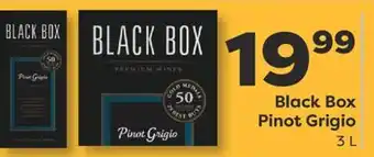 Weis Markets Black Box Pinot Grigio offer