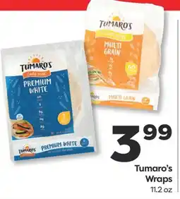 Weis Markets Tumaro's Wraps offer