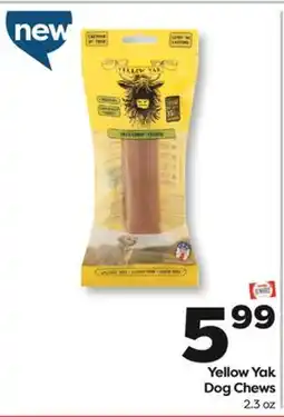 Weis Markets Yellow Yak Dog Chews offer